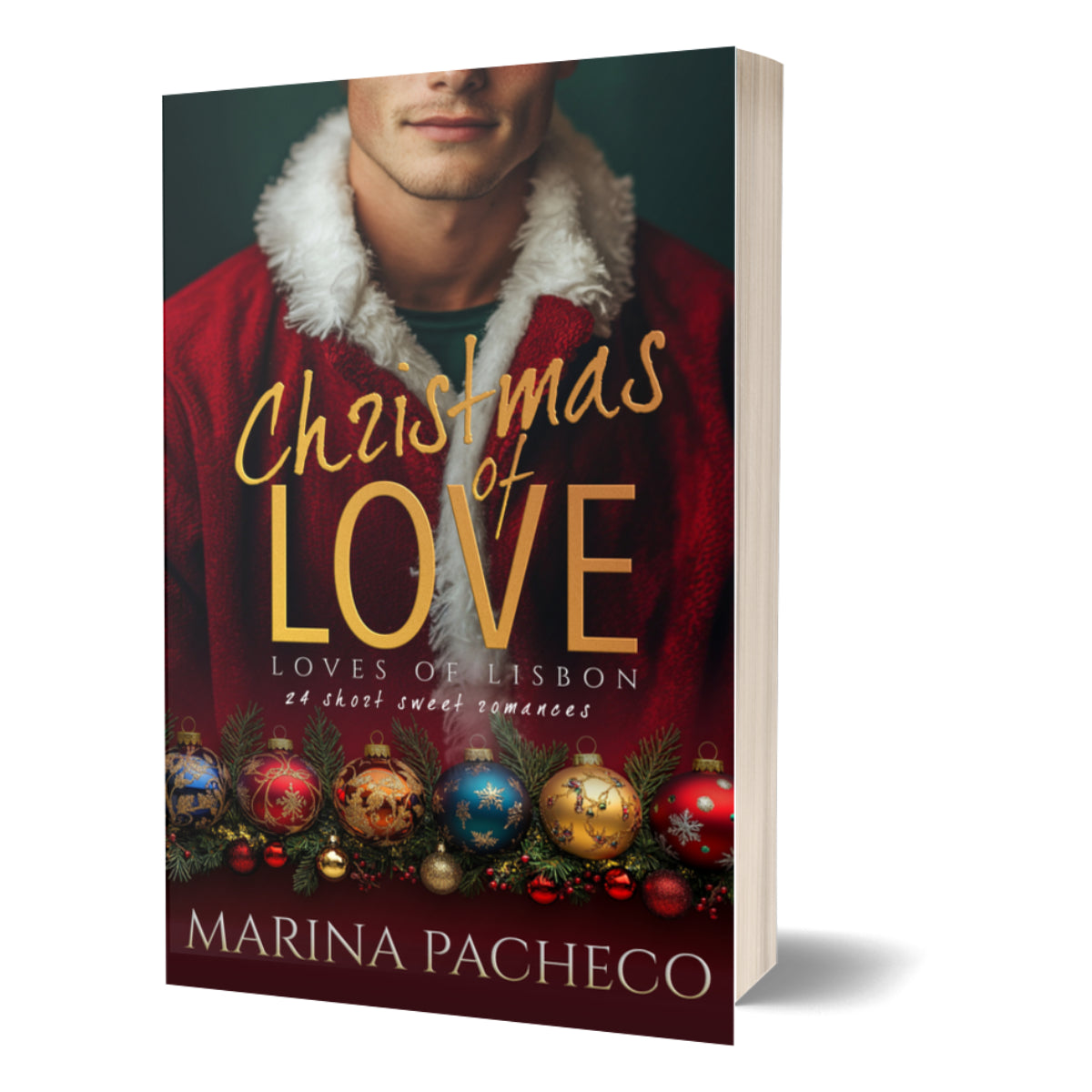 3D paperback of Christmas of Love by Marina Pacheco
